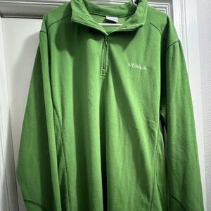 Columbia Men’s Quarter Zip Pulllover, Size XXL